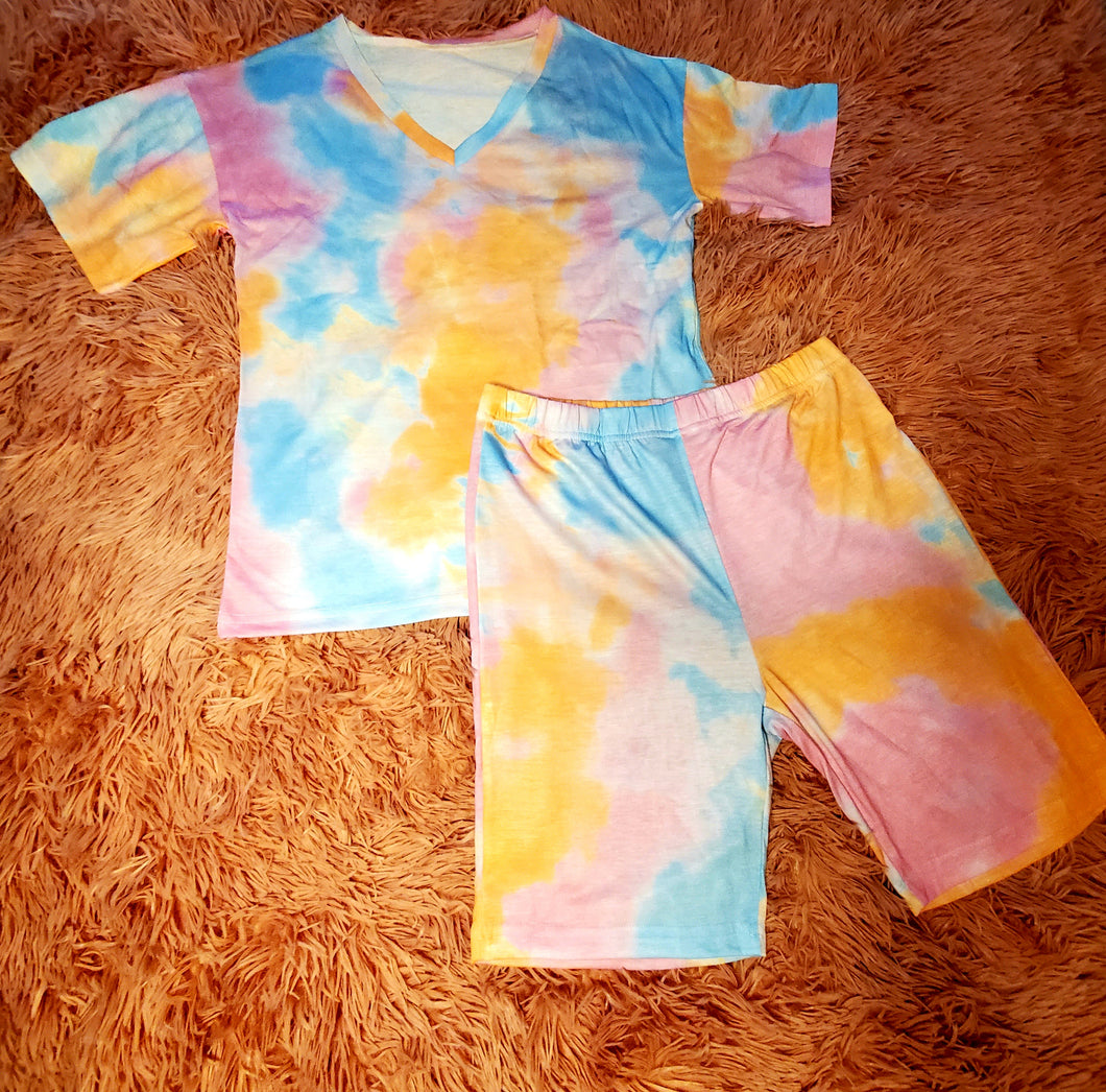 TIE DYE CHILL SET